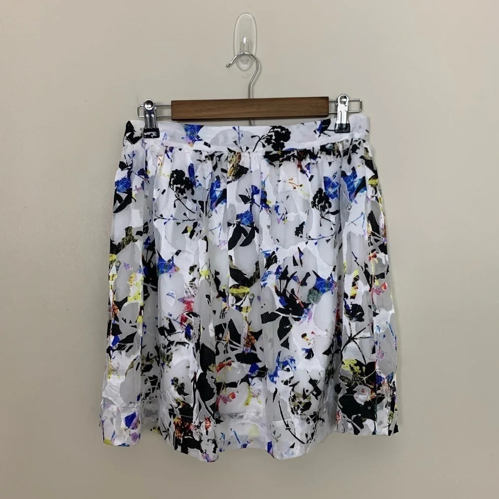 Elizabeth And James ‘Risley’ Print A-Line Skirt View 5